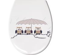 Kleine Wolke Eulen abattant de wc à descente amortie blanc 1837271075