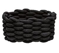 Kleine Wolke Fellone Panier Noir Longueur 14 cm Largeur 19 cm Hauteur 10 cm