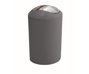 Kleine Wolke Glossy poubelle 5 l chrome-gris 5063901858