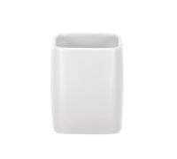 Kleine Wolke 5066100852 Cubic Gobelet à Dents en Céramique Blanc 74 x 91 mm