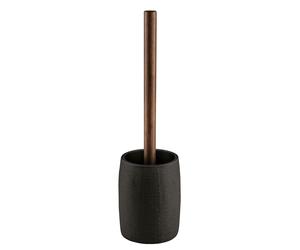 Kleine Wolke Harper brosse wc posé noir-marron 8694926856