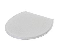 Kleine Wolke Housse de Couvercle WC Soft Blanc Neige 47 x 50 cm