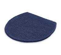 Kleine Wolke Housse de Couvercle WC Soft Bleu Marine 47 x 50 cm