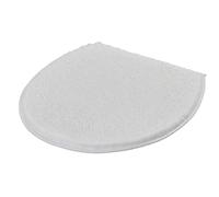 Kleine Wolke Housse pour abattant WC Soft Blanc Neige 47 x 50 cm