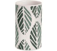 Kleine Wolke Leaf gobelet pour brosses à dents blanc-vert 8031697852