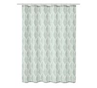 Kleine Wolke Leaf rideau de douche 200x180 cm blanc-vert 5961685305