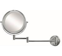 Kleine Wolke LED Mirror miroir cosmétique 17.5x17.5 cm arrondi avec éclairage chrome 8428124886