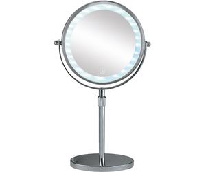Kleine Wolke LED Mirror miroir cosmétique 20.5x37 cm circulaire avec éclairage argenté 8507124886