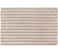 Kleine Wolke Loop tapis de bain 90x60 cm rectangulaire blanc-beige-bleu 9173226519