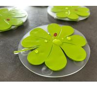 Kleine Wolke Lucky Leaf Lot De 4 Antidérapants Sûr Bain Douche Verts