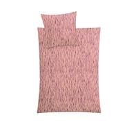 Kleine Wolke Mino Parure de lit en Coton Rose Pastel 135 x 200 cm (80 x 80 cm)