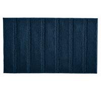 Kleine Wolke Monrovia tapis de bain 60x60 cm carré bleu marine 4094750135