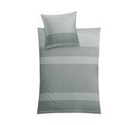 Kleine Wolke Parure de lit en Satin Gris Cosy 1-155 x 220 cm / 1-80 x 80 cm