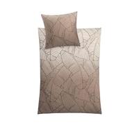 Kleine Wolke Parure de Vero, Taupe, 135 x 200 cm