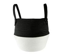 Kleine Wolke Patch panier de salle de bain blanc-noir 8649926062
