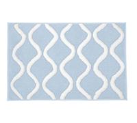 Kleine Wolke Piana tapis de bain 65x55 cm rectangulaire bleu 9180746539