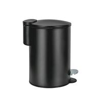 Kleine Wolke Poubelle de Salle de Bain, Silence, Noire, 3 l