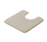 Kleine Wolke Relax tapis de bain 55x55 cm sous WC beige 5405226129
