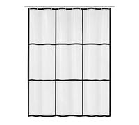 Kleine Wolke Rideau de Douche PEVA Brooklyn Transparent 180 x 200 cm