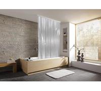 Kleine Wolke Rideau de douche pour cassette vide de store de douche Laiteux 128 x 240 cm