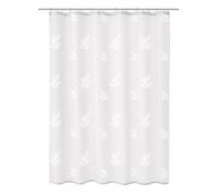 Kleine Wolke Rideau de Douche en Textile Canton Blanc Neige 180 x 200 cm