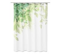 Kleine Wolke Floresta Rideau de Douche 100% Polyester, Vert, 180 x 200 cm