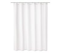 Kleine Wolke Rideau de Douche Textile Kito Blanc Neige 240 x 180 cm