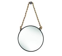 Kleine Wolke Rope Mirror miroir 39.5x23 cm circulaire noir 8653926886
