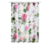 Kleine Wolke Rosalie Rideau de Douche, 100% Polyester, Multicolore, 180x200 cm
