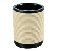 Kleine Wolke Runa gobelet pour brosses à dents noir-beige 8087202852