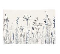 Kleine Wolke Savannah tapis de bain 100x60 cm rectangulaire beige-mélange de couleurs 9166148519