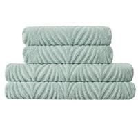 Kleine Wolke Serviette de Bain en éponge Leaf Maledivia 70 x 140 cm