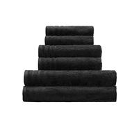 Kleine Wolke Serviette de Bain en éponge Royal Noir 70 x 140 cm