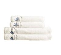 Kleine Wolke Serviette invité éponge Savannah Couleur Soie Lot de 2 pièces | Certifié OEKO-TEX, 500 g/m², fabriqué vegan sans composants animaux, lavable à 60° C, 100% coton