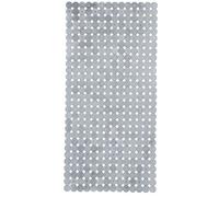Kleine Wolke Sign Tapis de Bain Tapis de Baignoire en PVC Argent 36 x 80 cm