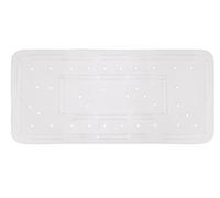 Kleine Wolke Tapis de baignoire, en PVC, blanc neige, 36 x 80 cm