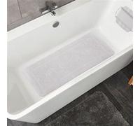 Kleine Wolke Tapis de bain antidérapant Arosa 36x92 cm Gris, tapis de baignoire Gris G