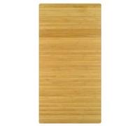 Kleine Wolke Kleine Wolke Tapis de bain Bambus 60x115 cm Marron Brun