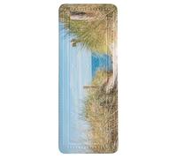 Kleine Wolke Tapis de Bain Borkum Multicolore, 36 x 92 cm