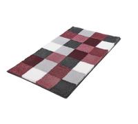 Kleine Wolke Tapis de Bain Caro Vieux Rose 85 x 150 cm