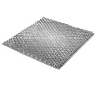 Kleine Wolke Tapis de Bain Cory Anthracite 60 x 60 cm | Certifié OEKO-TEX, dessous antidérapant, compatible chauffage au sol, lavable en machine, 100% polyester