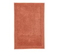 Kleine Wolke Tapis de Bain en Coton, Terre Cuite, 60 x 90 cm