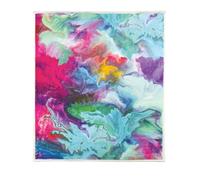 Kleine Wolke Tapis de Bain Fusion Multicolore, 50 x 60 cm