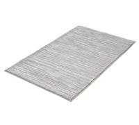 Kleine Wolke Glow tapis de bain 120x70 cm rectangulaire blanc-gris 9186158225