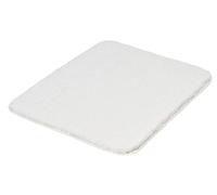 Kleine Wolke Tapis de Bain Marco, 50 x 60 cm, Blanc