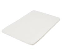 Kleine Wolke Tapis de Bain Marco, 60 x 90 cm, Blanc