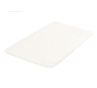 Kleine Wolke Tapis de Bain Meadow Blanc, 60 x 90 cm