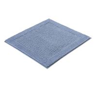 Kleine Wolke Tapis de Bain Net Bleu Acier 60 x 60 cm