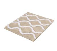 Kleine Wolke Tapis de Bain Piana Sable Beige 55 x 65 cm