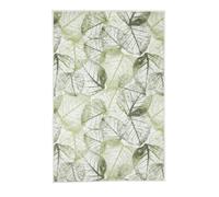 Kleine Wolke Tapis de Bain Selva Vert forêt 70 x 120 cm | Certifié OEKO-TEX, très doux, base antidérapante, pour chauffage au sol, lavable en machine, 100% polyester